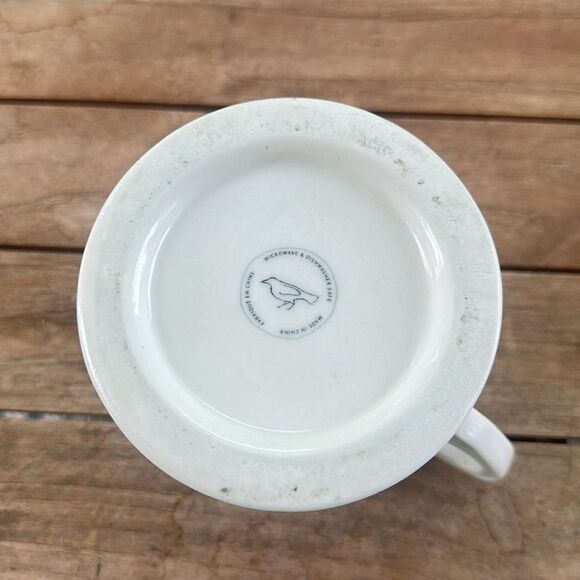 Anthropologie P Monogram Drinking Mug - Picture 5 of 5